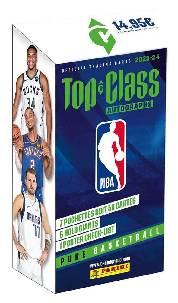 Lot 18 Cartes Panini Top Class Soccer 2024 - Winner Insert - FULL Set