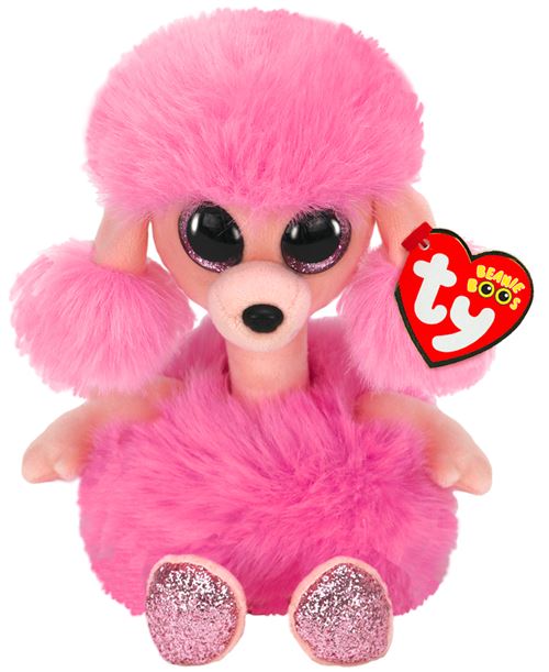 Peluche Ty Beanie Boo Camilla le caniche 15 cm