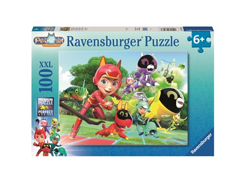 Puzzle Ravensburger L'Équipe Des Petronix Defenders 100 Pièces XXL