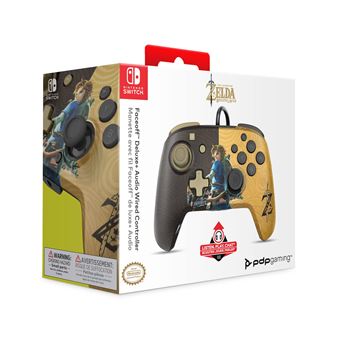 Manette Gaming filaire pour Nintendo Switch Pdp Faceoff Deluxe Zelda