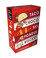 Jeu d'ambiance Blue Orange Taco Choco Ski Fondue Hockey