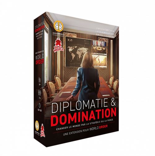 Boite de Jeu de stratégie Super Meeple World Order Extension Diplomatie et Domination