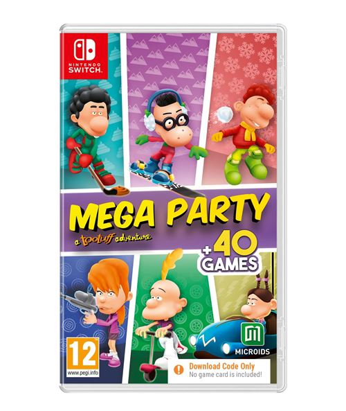 Titeuf Mega Party Code in a Box Nintendo Switch