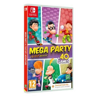 Titeuf Mega Party Code in a Box Nintendo Switch