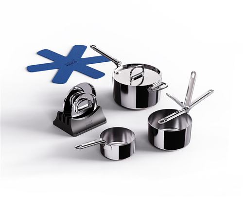 Set de 3 Casseroles Space Steel - vue 2
