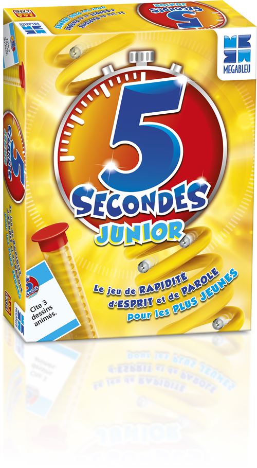 Jeu de culture générale Megableu 5 Secondes Junior