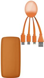 Kit chargeur de secours Xoopar Powerpack Weekender 5000mAh Orange