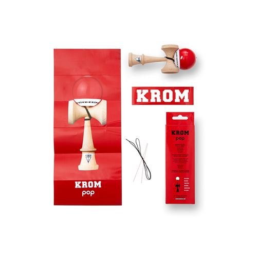 Jeu De Plein Air Krom Kendama Pop Rouge