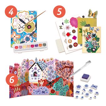 Kit créatif Djeco Le jardin des fleurs