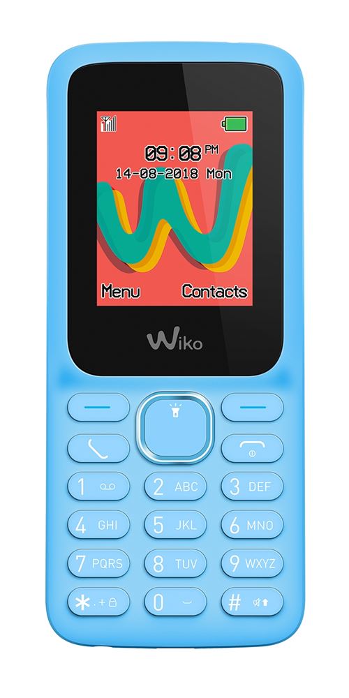 Téléphone mobile Wiko Lubi5 Plus LS Bleu