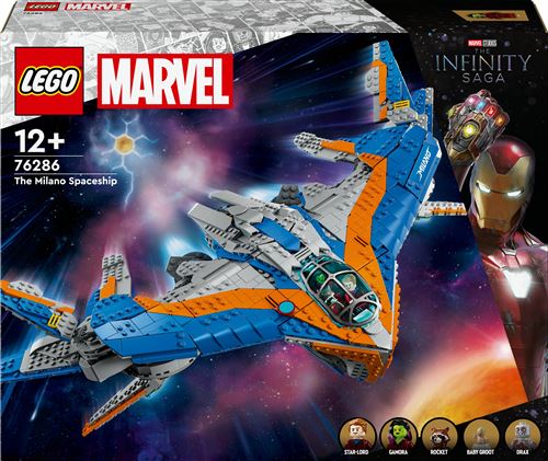 Lego Marvel Lego® Marvel 76286 Les Gardiens De La Galaxie : Le Vaisseau Milan