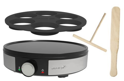 Crêpière Fagor FG541 1200 W Noir et Argent