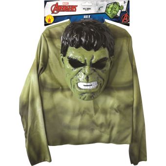 Set plastron Hulk 4/6 ans