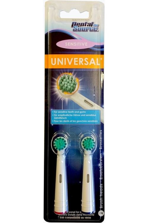 Pack de 2 brossettes dentaires Dental Source Sensitive Blanc