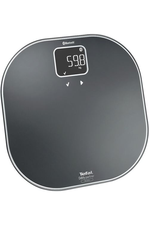 Pèse-Personne Connecté Tefal Body Partener Access Noir