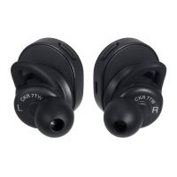 Audio-Technica ATH CKR7TW - Werkelijk draadloze koptelefoon met micro - inwendig - Bluetooth - zwart
