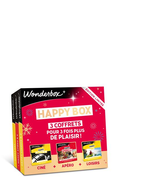 Coffret cadeau Wonderbox Happy Box