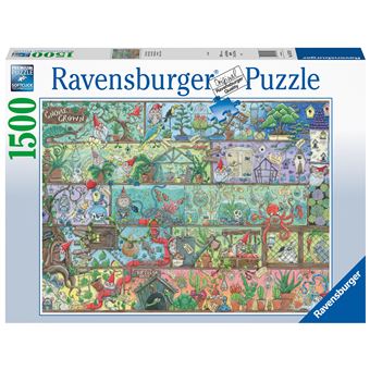 Puzzle 1500 pièces Ravensburger Nains sur l'étagère