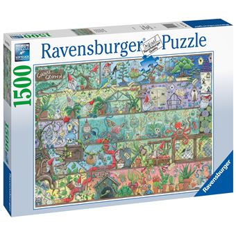 Puzzle 1500 pièces Ravensburger Nains sur l'étagère
