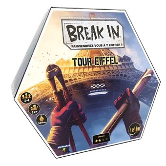 Jeu d'escape game Iello Break In Tour Eiffel