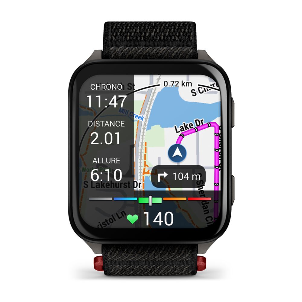 Montre connectée Garmin Venu® X1 Noir avec bracelet nylon