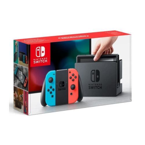 Pack Fnac Nintendo Switch Néon + Mario et Les Lapins Crétins