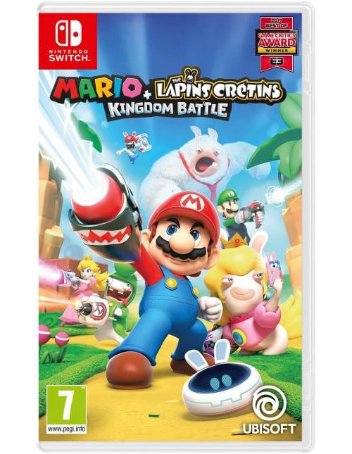 Pack Fnac Nintendo Switch Néon + Mario et Les Lapins Crétins