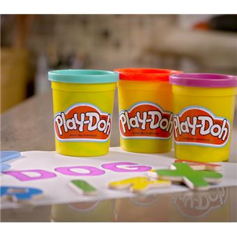 Pots de Pate A Modeler Play-Doh - Super couleurs - 20 pièces - Pâte à  Modeler