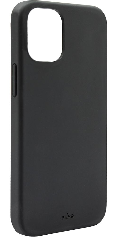 Coque de protection en silicone pour iPhone 13 Pro Max Puro Icon Noir