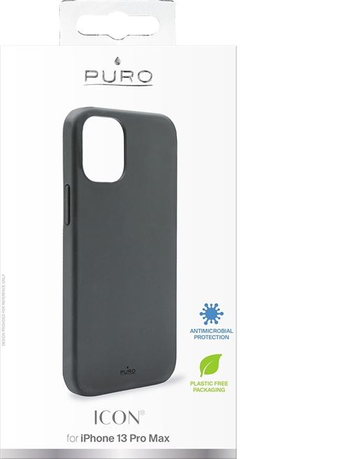 Coque de protection en silicone pour iphone 13 pro max puro icon