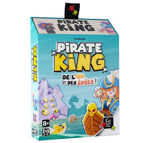 Gigamic Multicolore Jeu D’ambiance Pirate King