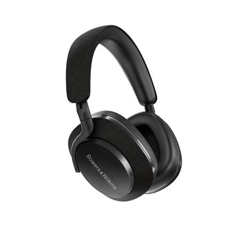 Casque supra-auriculaire sans fil Bluetooth Bowers & Wilkins PX7 S2 à réduction de bruit Noir