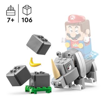 LEGO® Super Mario 71420 Ensemble d'extension Rambi le rhinocéros