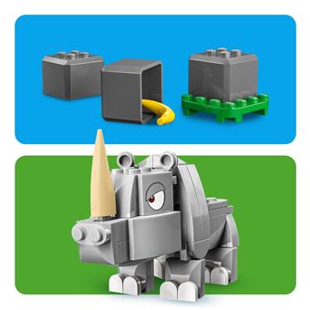 LEGO® Super Mario 71420 Ensemble d'extension Rambi le rhinocéros