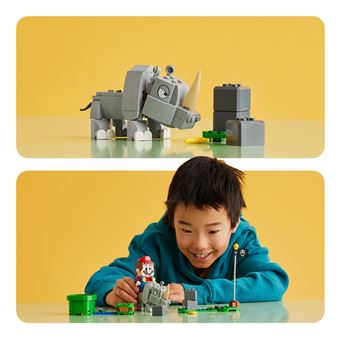 LEGO® Super Mario 71420 Ensemble d'extension Rambi le rhinocéros