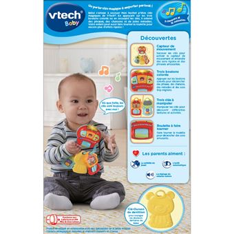 Hochet interactif Vtech Baby Mon Hochet P'tites Clés Magiques