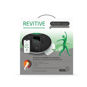 Stimulateur circulatoire Revitive Medic Coach 120-5575AQ Noir