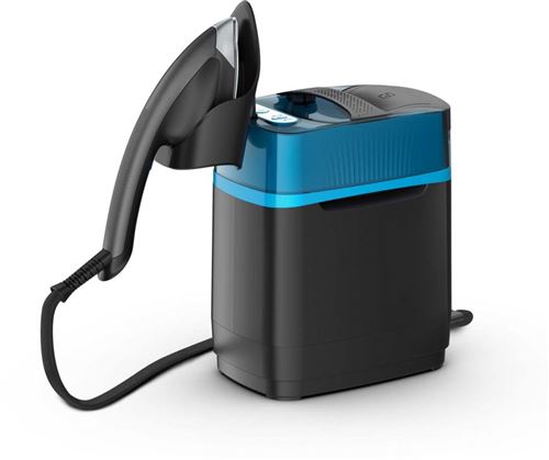 Calor CUBE UT2020C0 - Kledingstomer met automatische uitschakeling - zoolplaat: roestvrij staal - 2170 W - blauw/zwart