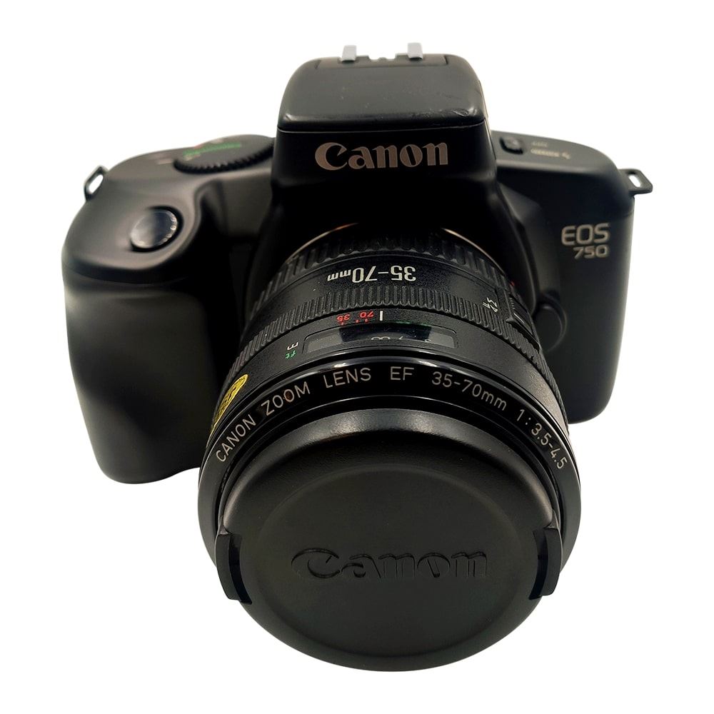 Appareil photo argentique reflex Canon EOS 750 + 3570mm f/3.54.5 Noir Reconditionne