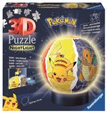 Puzzle 3D Ravensburger Ball Pokémon illuminé 72 pièces