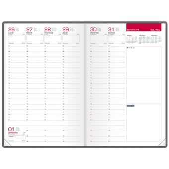 Agenda Semainier Oxford Senso 2022 16 x 24 cm Modèle aléatoire