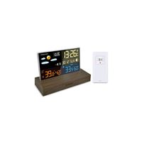 Station météo La Crosse Technology Coloré avec Design Moderne WS6206 53161520 Bois