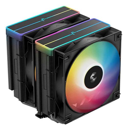 DeepCool AG620 BK ARGB V2 Carte SIM Carte mère Refroidisseur d'air 12 cm 1 pièce Neuf - vue 4