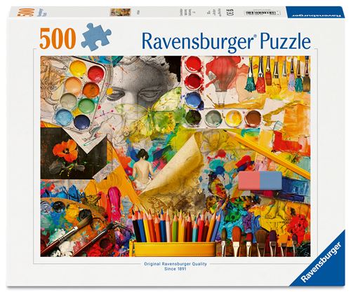 Puzzle 500 pièces : Studio d'art Ravensburger France - vue 8