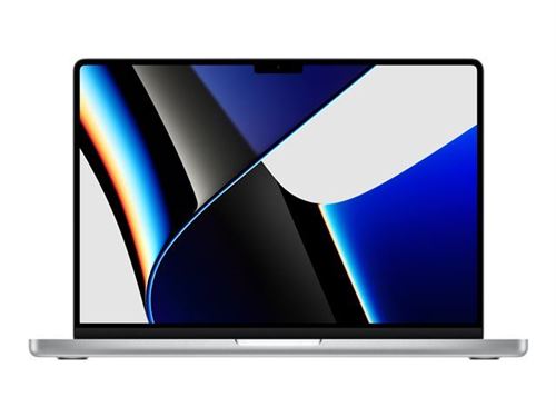 Apple MacBook Pro 14" 512 Go SSD 16 Go RAM Puce M1 Pro CPU 8 cœurs GPU 14 cœurs Argent Nouveau - MacBook. 
