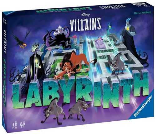 Jeu Classique Ravensburger Labyrinthe Disney Villains