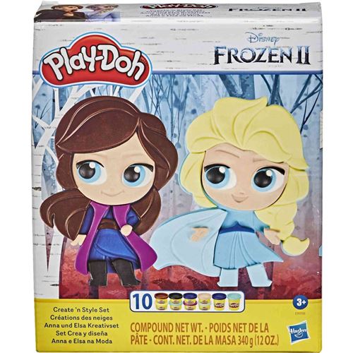 Pâte à modeler pour enfant Play Doh Disney Frozen La Reine des Neiges 2
