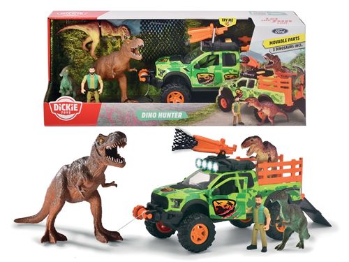 Véhicule Dickie Chasseur de dinosaures