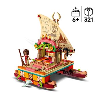 LEGO® Disney 43210 Le Bateau d’Exploration de Vaiana?