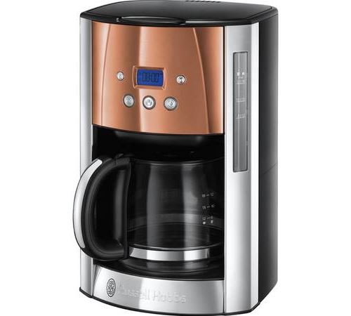 Cafetière filtre Russell Hobbs Luna 24320-56 1000 W Argent et Noir
